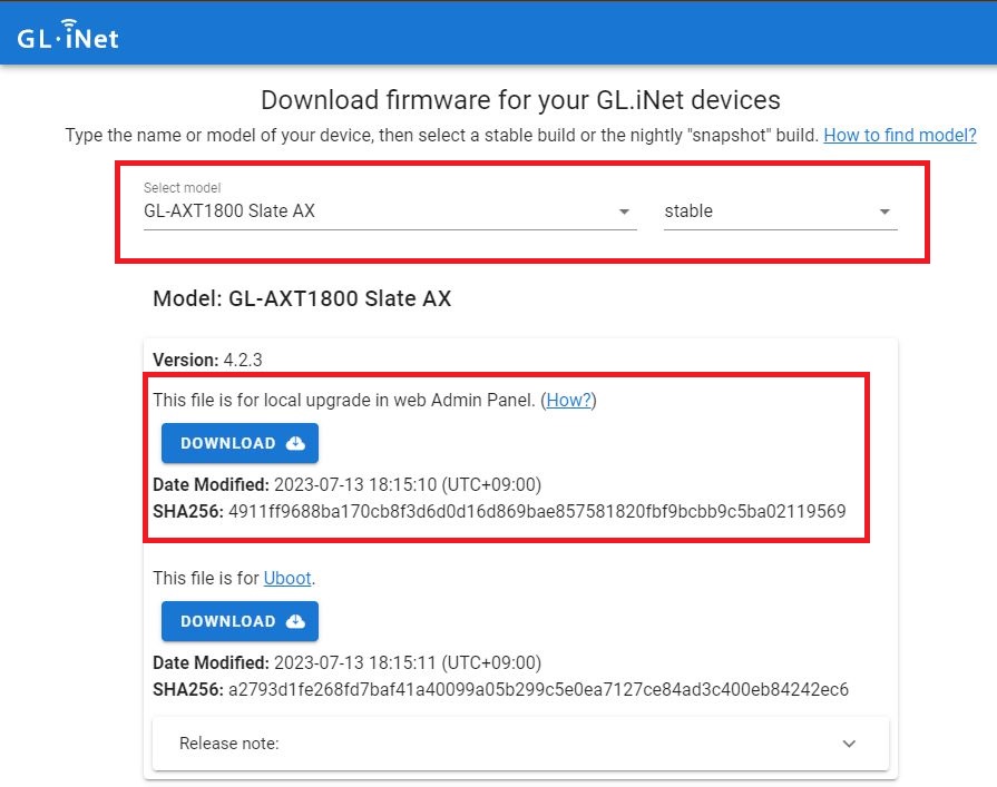 GL.iNet GL-AXT1800(Slate AX)全機能紹介