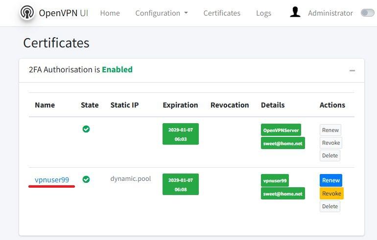 OpenVPN-Server